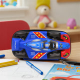 Wrapables 3D Sports Car Hard Shell Pencil Case, EVA Pencil Storage Box for Stationery Tools