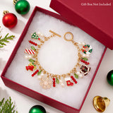 Wrapables Christmas Holiday Charms Friendship Bracelet