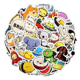 Wrapables Waterproof Vinyl Stickers for Water Bottles, Laptop, Phones, Skateboards, Decals for Teens