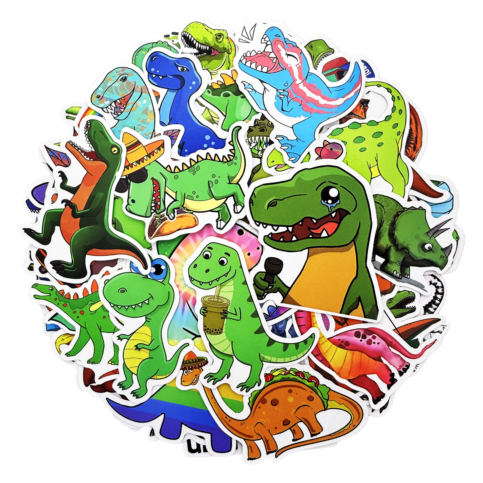 Wrapables Waterproof Vinyl Stickers for Water Bottles, Laptop, Phones, Skateboards, Decals for Teens