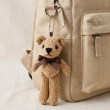 Wrapables Plush Teddy Bear Keychain Bag Charm, Stuffed Animal Doll Accessories (Set of 2)