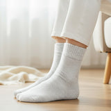 Wrapables Thick Thermal Warm Merino Wool Hiking Socks for Women (Set of 5)