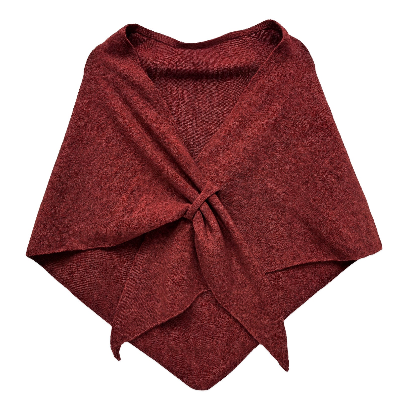 Wrapables Thick Wool Blend Triangle Winter Scarf Shawl for Women