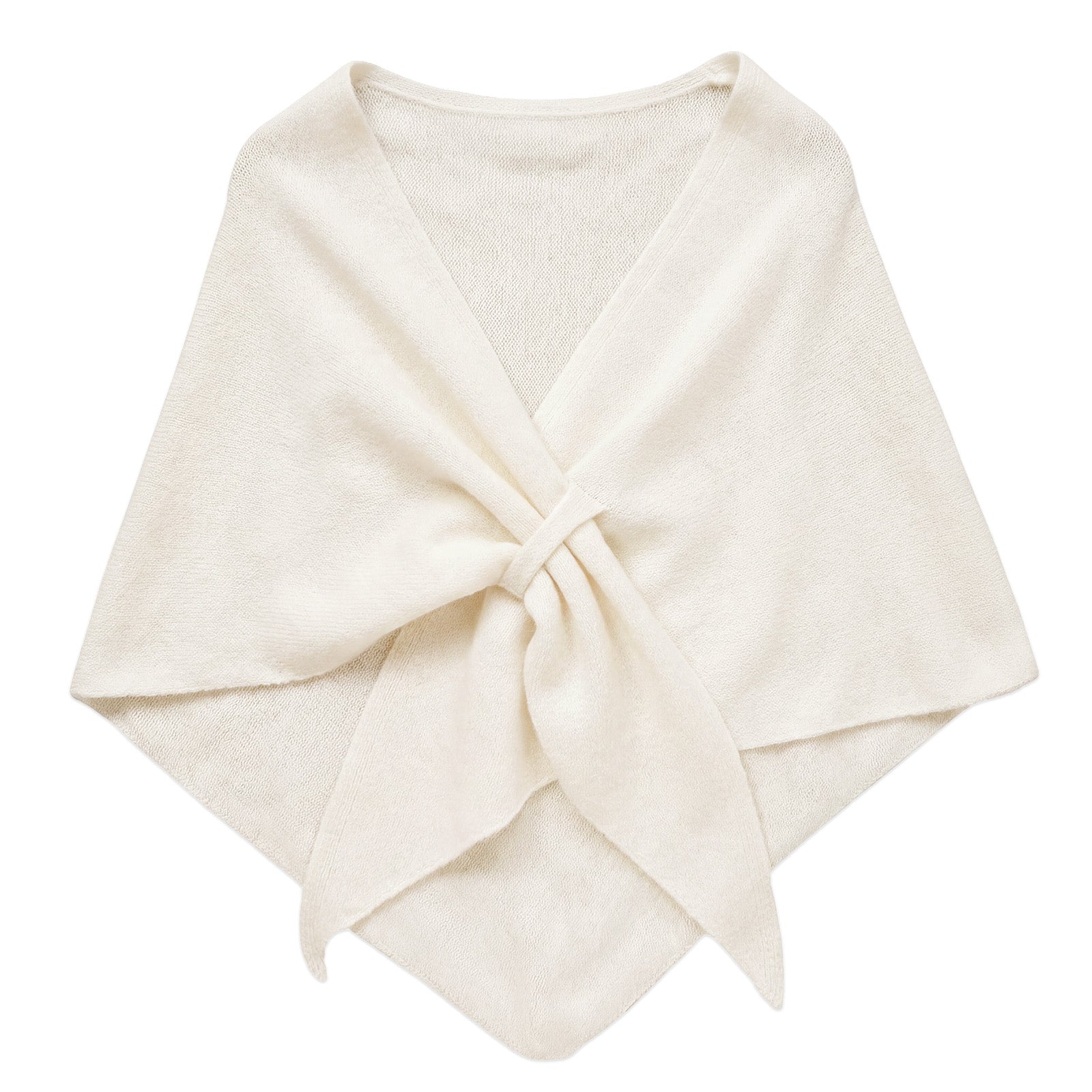 Wrapables Thick Wool Blend Triangle Winter Scarf Shawl for Women