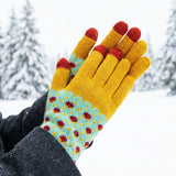 Wrapables Cold Weather Touchscreen Texting Gloves for Women (Set of 2)
