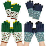 Wrapables Cold Weather Touchscreen Texting Gloves for Women (Set of 2)