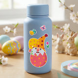 Wrapables Make Your Own Sticker Sheets, DIY Make a Face Animal, Food, Party Favor Stickers (24 Sheets), Easter Buddies