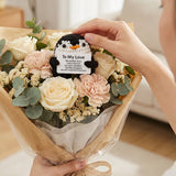 Wrapables Emotional Support and Inspirational Gift, Crochet Doll with Positive Words Card, For Valentines Day, Appreciation, Inspiration