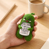 Wrapables Emotional Support and Inspirational Gift, Crochet Doll with Positive Words Card, For Valentines Day, Appreciation, Inspiration