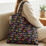 LOQI LOVE LIFE Recycled Reusable Shopping Bag
