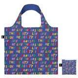 LOQI LOVE LIFE Recycled Reusable Shopping Bag