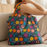 LOQI SMILEY Boys and Girls Recycled Reusable Shopping Bag
