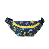 Kids Fanny Pack, Crossbody Bag, Sling Bag, LOQI SPACE Ufo Recycled Medium Bumbag, Belt Bag