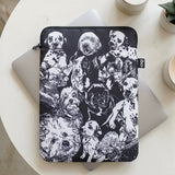 LOQI RED POPPY BEE Dogs Recycled Laptop Sleeve