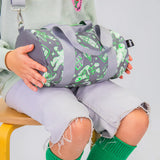 LOQI Kids SPACE Out Reflective Medium Weekender, Tote Bag, Crossbody Bag