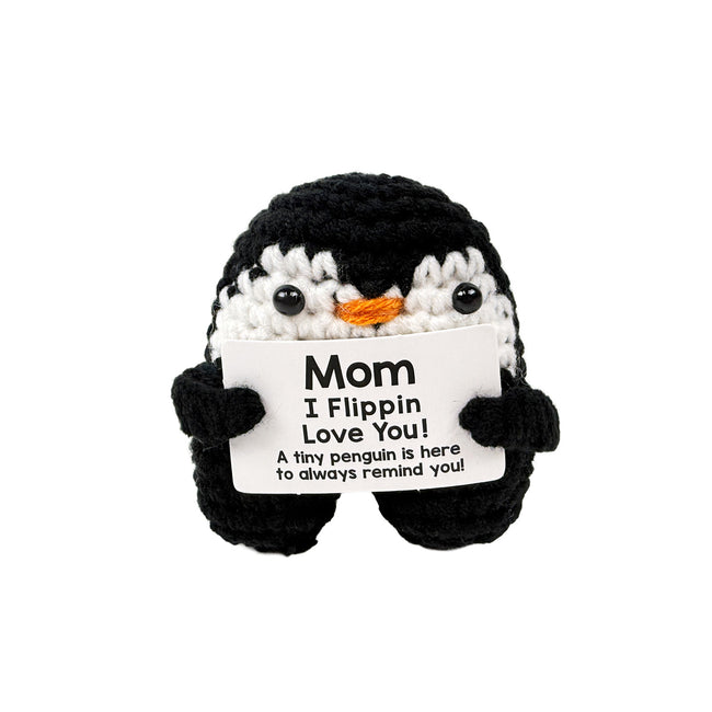 Wrapables Emotional Support and Inspirational Gift, Crochet Doll with Positive Words Card, For Appreciation, Inspiration