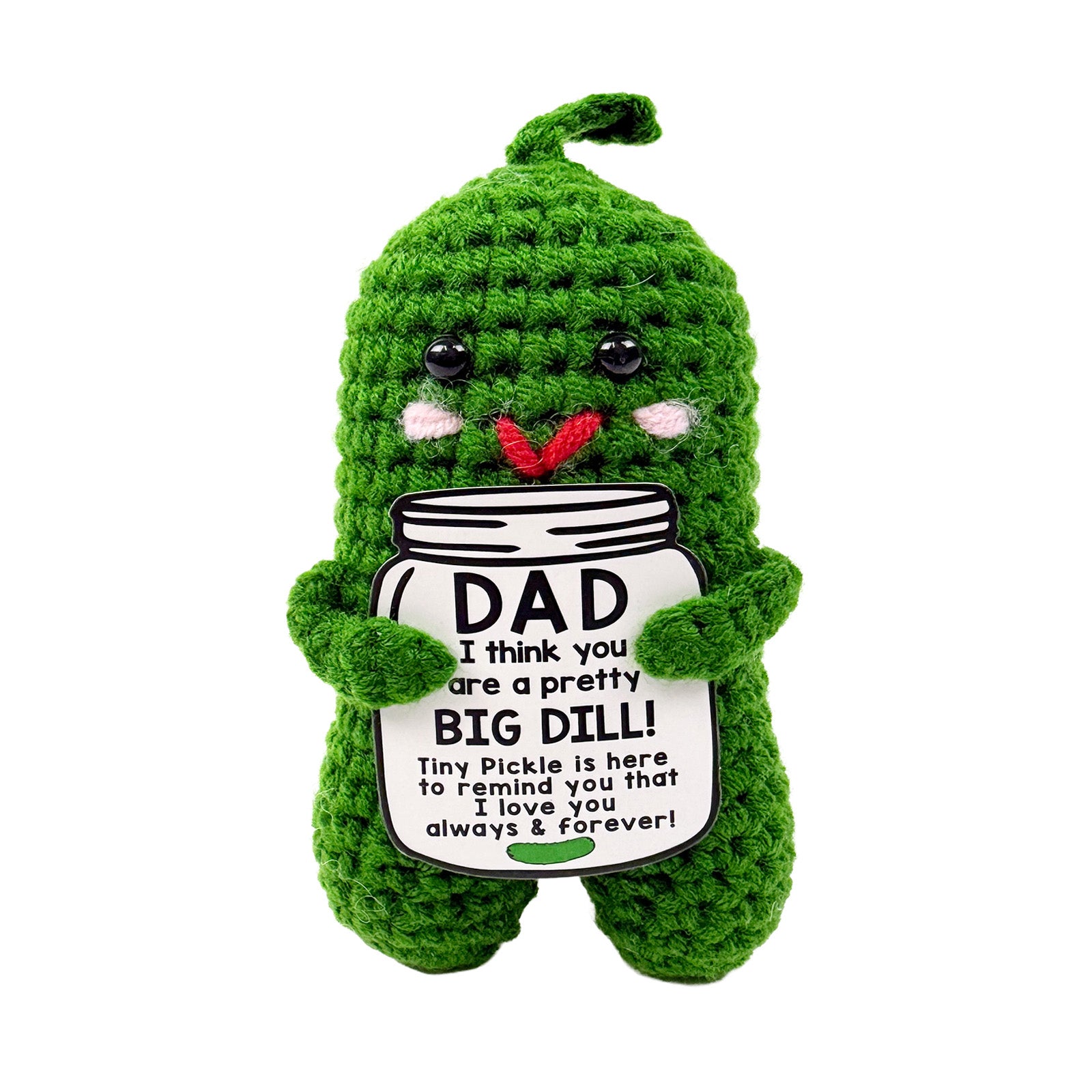 Wrapables Emotional Support and Inspirational Gift, Crochet Doll with Positive Words Card, For Valentines Day, Appreciation, Inspiration