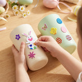 Wrapables Easter Self-Adhesive Foam Stickers, For Arts & Crafts, Decorations, Party Favors, and Easter Egg Fillers (150pcs)