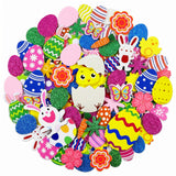 Wrapables Easter Self-Adhesive Foam Stickers, For Arts & Crafts, Decorations, Party Favors, and Easter Egg Fillers (150pcs)