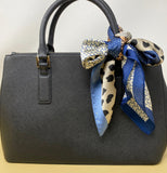 Wrapables 2 Piece Silky Feeling Satin Neckerchief Scarf Set, 26.5