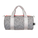 LOQI MOOMIN Pattern Reflective Medium Weekender, Tote Bag, Crossbody Bag