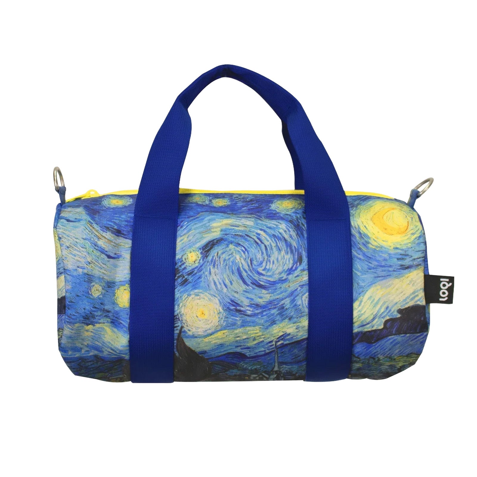 LOQI VINCENT VAN GOGH Starry Night Recycled Medium Weekender, Handbag, Crossbody Bag