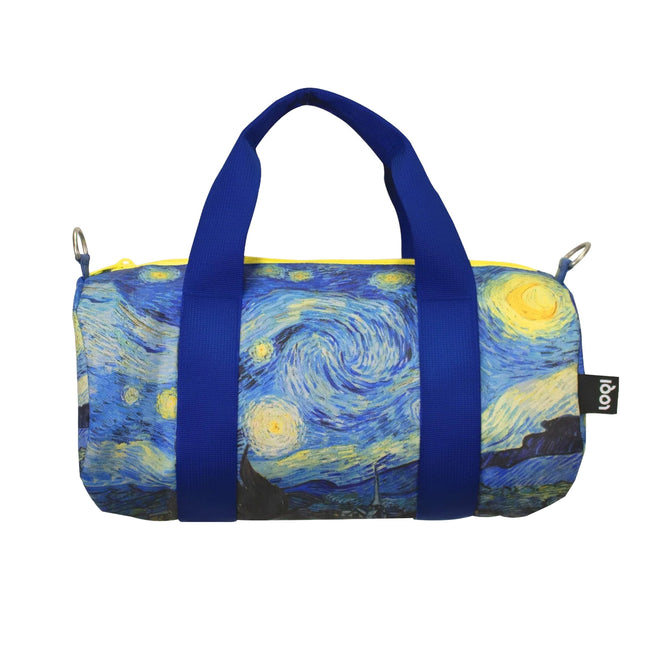 LOQI VINCENT VAN GOGH Starry Night Recycled Medium Weekender, Handbag, Crossbody Bag