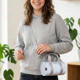 LOQI REFLECTIVE Small Weekender, Handbag, Crossbody Bag, Sling Bag