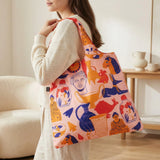 LOQI KIMBERLY CARPENTER Ancient Artifacts Recycled Reusable Shopping Bag (Set of 2)