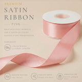 Wrapables Gift Wrapping, Wedding Decor, Floral Bouquets, DIY Crafts Satin Ribbon 1 Inch x 50 Yards (Set of 2), Pastel