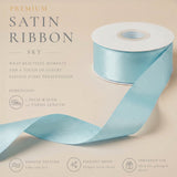 Wrapables Gift Wrapping, Wedding Decor, Floral Bouquets, DIY Crafts Satin Ribbon 1 Inch x 50 Yards (Set of 2), Pastel