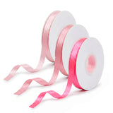 Wrapables Gift Wrapping, Wedding Decor, Floral Bouquets, DIY Crafts Satin Ribbon 3/8 Inch x 75 Yards (Set of 3), Pinks