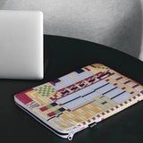 LOQI FRANK LLOYD WRIGHT Old Fashion Windows Recycled Laptop Sleeve