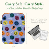 LOQI SMILEY Boys and Girls Recycled Laptop Sleeve