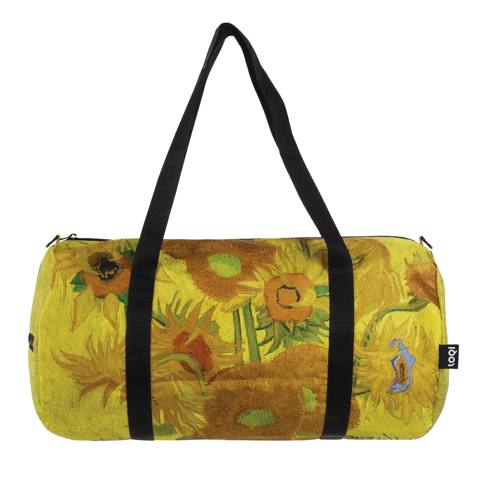 LOQI VINCENT VAN GOGH Sunflowers Weekender, Duffle Bag, Travel Carry-On Bag, Overnight Bag