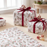Wrapables Christmas Mistletoe Tissue Paper 14 x 20 Inch for Gift Wrapping, Weddings, Baby Showers, Birthdays, Party Decor (60 Sheets)