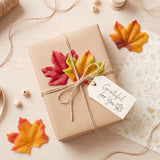 Wrapables Artificial Maple Leaves, Fall, Autumn, Thanksgiving Decor for Weddings, Parties, Table, DIY Crafts (200pcs)