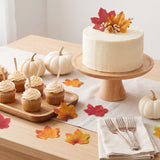 Wrapables Artificial Maple Leaves, Fall, Autumn, Thanksgiving Decor for Weddings, Parties, Table, DIY Crafts (200pcs)