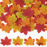 Wrapables Artificial Maple Leaves, Fall, Autumn, Thanksgiving Decor for Weddings, Parties, Table, DIY Crafts (200pcs)