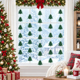 Wrapables Hanging Christmas Tree Banner Garland for Winter Holiday Parties, Birthdays, Baby Showers, New Years Celebrations (Set of 3)