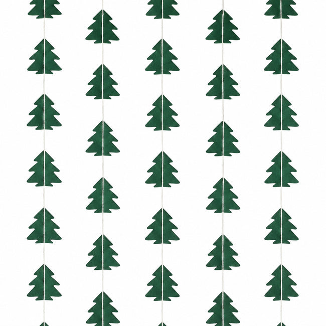 Wrapables Hanging Christmas Tree Banner Garland for Winter Holiday Parties, Birthdays, Baby Showers, New Years Celebrations (Set of 3)
