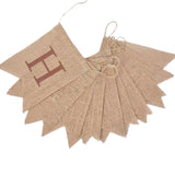 Wrapables Happy Fall Burlap Banner Garland with Pumpkin for Autumn, Fall, Harvest, Thanksgiving Party Decoration