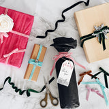 Wrapables 3/8 Inch Christmas Velvet Ribbon for Gift Wrapping, Wedding Decorations, Hair Bows, Crafting (25 Yards), Dark Green