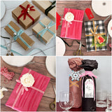 Wrapables 3/8 Inch Christmas Velvet Ribbon for Gift Wrapping, Wedding Decorations, Hair Bows, Crafting (25 Yards), Dark Green