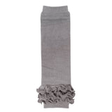 Wrapables Really Ruffly Baby & Toddler Leg Warmers, Gray