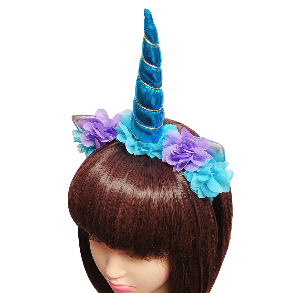 Wrapables® Unicorn Headband, Cosplay Costume Party Headwear for Women and Kids