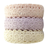 Wrapables Decorative Lace Tape (Set of 3)