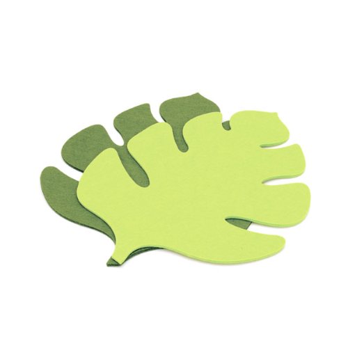 Leaf Cutout Placemat - Light Green