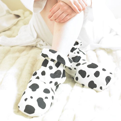 Cow Print Herbal Socks