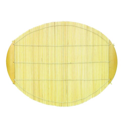 Oval Bamboo Placemat - Natural